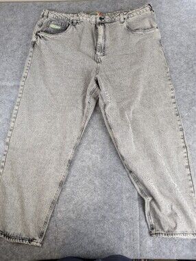 Empyre Jeans Men's 44 Grey  Never Worn Tags On Streetwear Acidwash Baggy